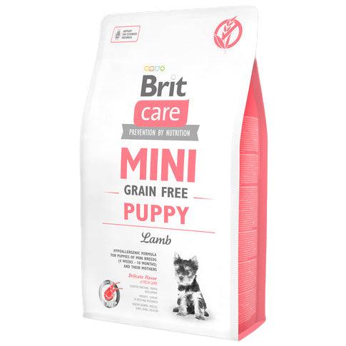 Se Brit Care Mini Grain Free Puppy Lamb 2kg hos animondo