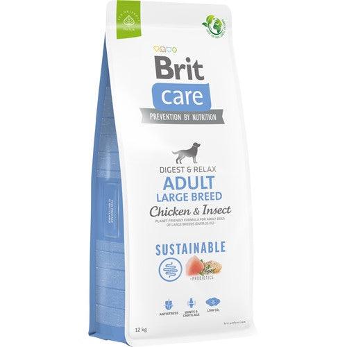 Billede af Brit Care Sustainable Adult Large Breed Kylling & insekt 12 kg