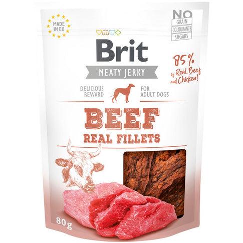 Billede af Brit Jerky Beef Fillets 80g