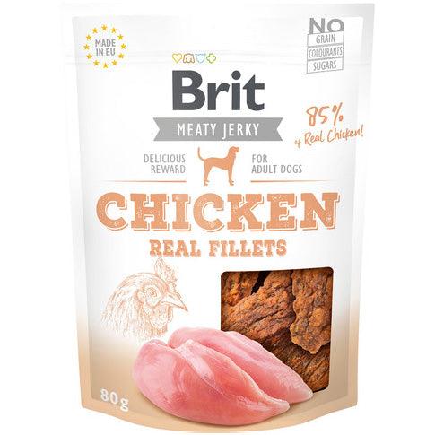 Billede af Brit Jerky Chicken Fillets 80g