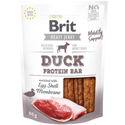 Billede af Brit Jerky Duck Protein Bar 80g