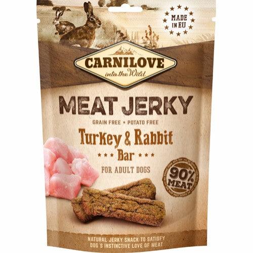 Billede af Carnilove Jerky Turkey & Rabbit Bar 100 g