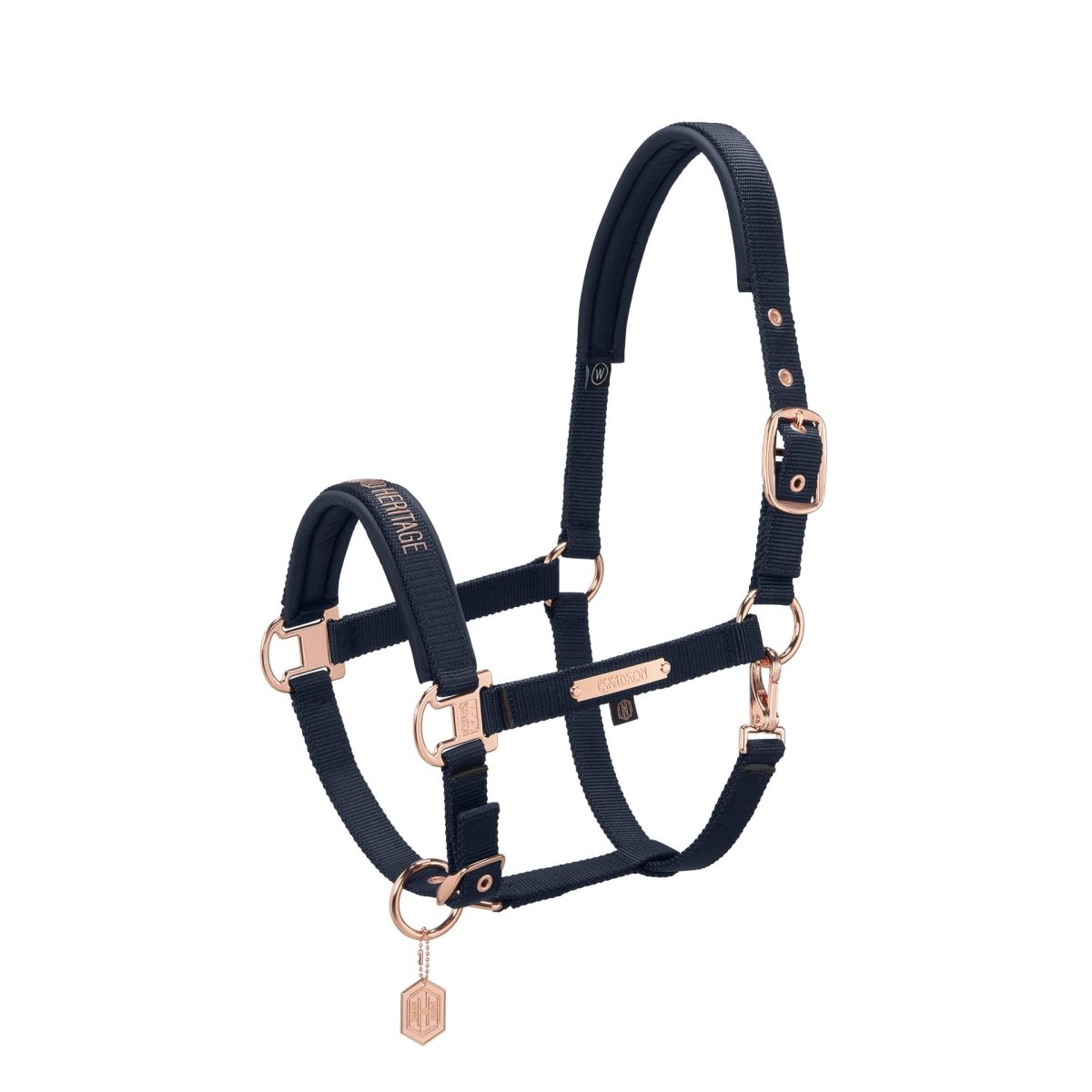 Billede af Eskadron Heritage Pin Buckle Headcollar - Navy