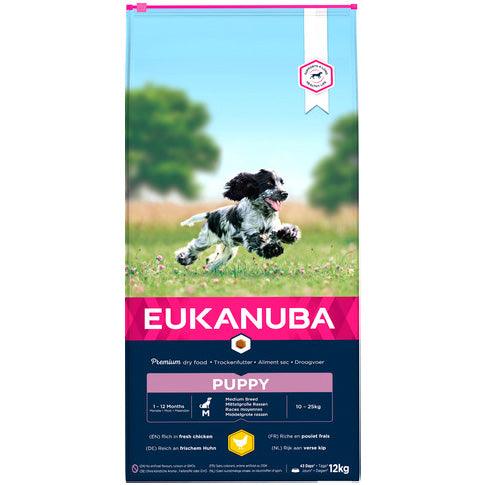 Billede af Eukanuba Puppy Medium Breed 12 kg