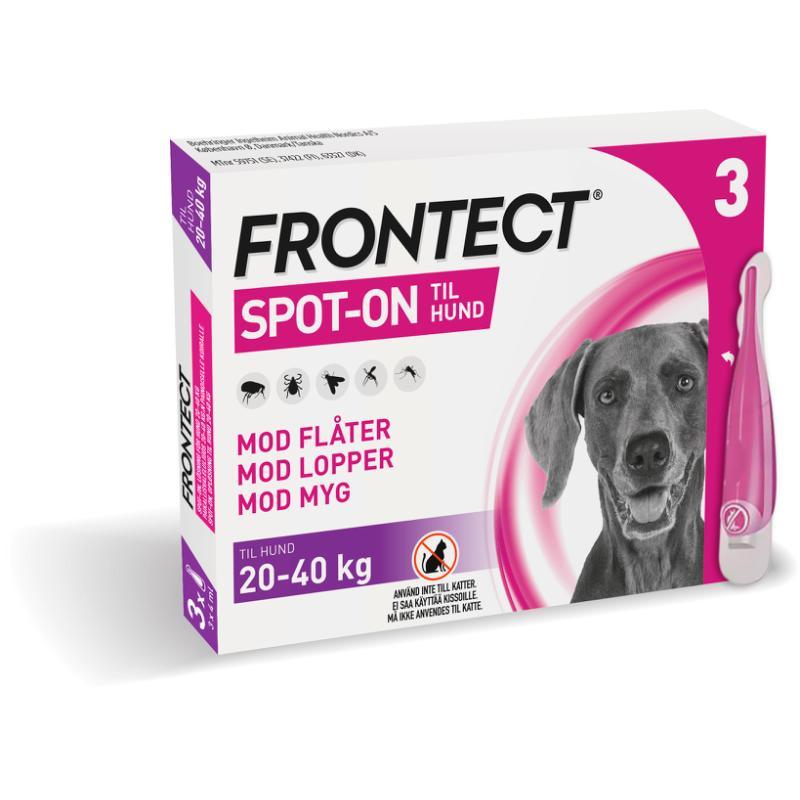 Billede af FRONTECT, 3 x 4 ml til hund 20-40 kg