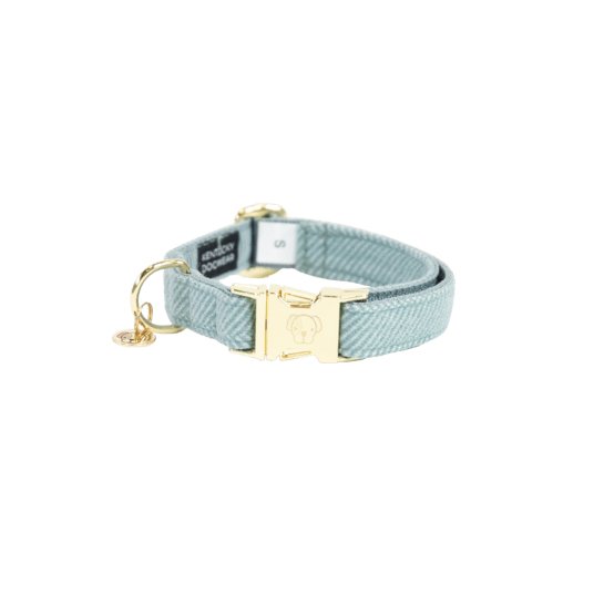 Billede af Kentucky Dog Collar Wool - Lyseblå