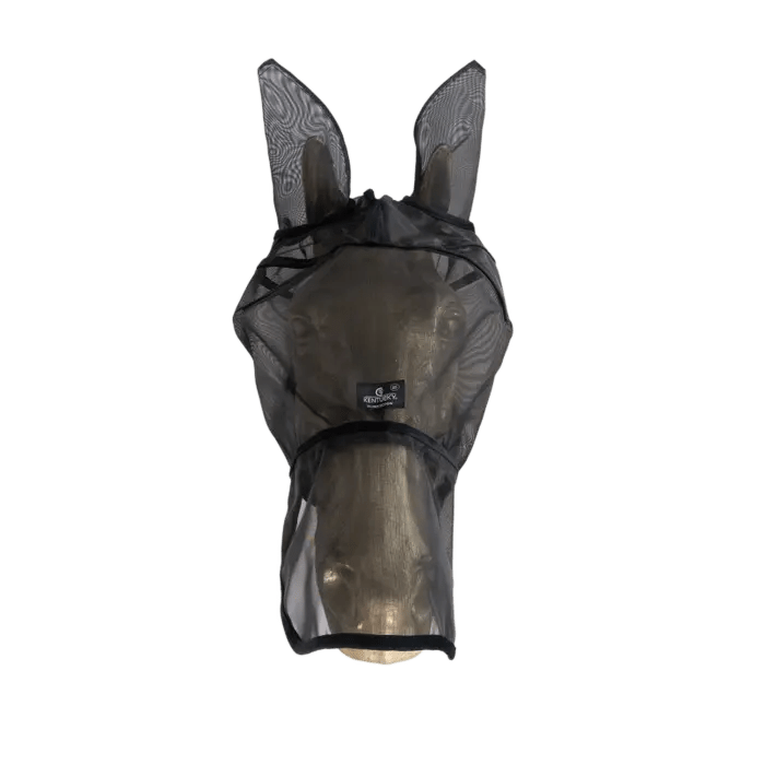 Billede af Kentucky Fly Mask Classic with ears & nose - Black