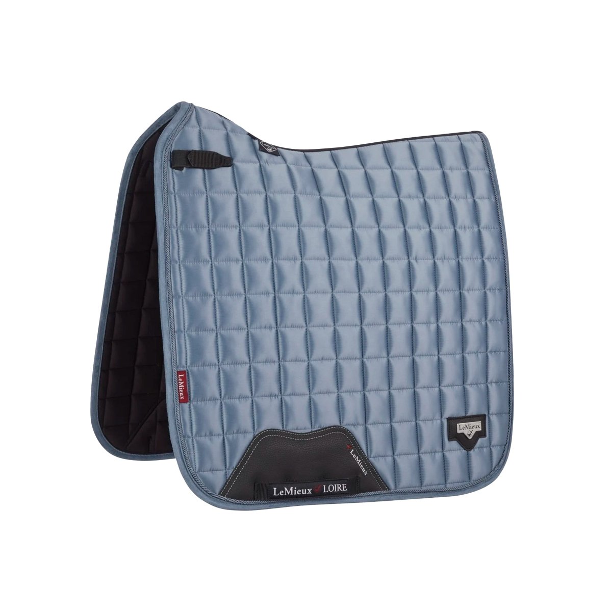 Se Lemieux Loire Classic Dressage Square Sadelunderlag - Ice Blue hos animondo