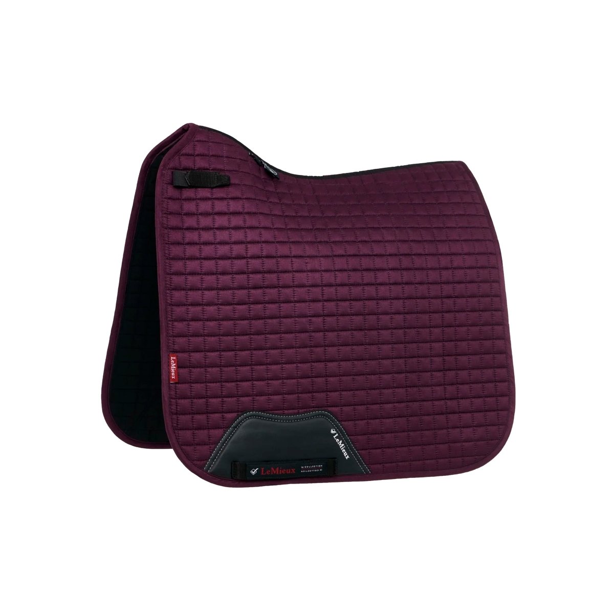 Billede af LeMieux Suede Dressage Square Sadelunderlag - Fig