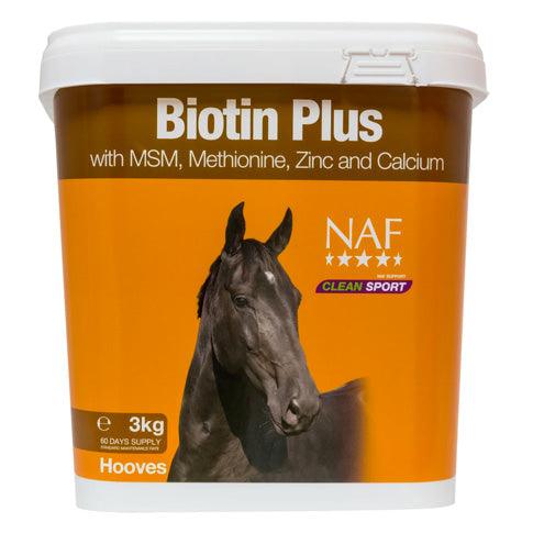 Se NAF Biotin Plus 3 kg hos animondo