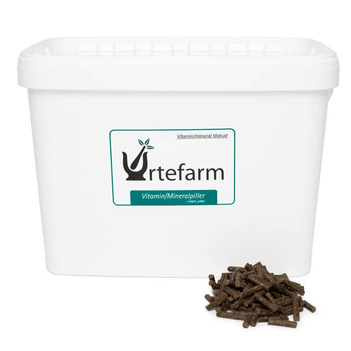 Billede af Urtefarm Mineral og vitaminpiller m. urter