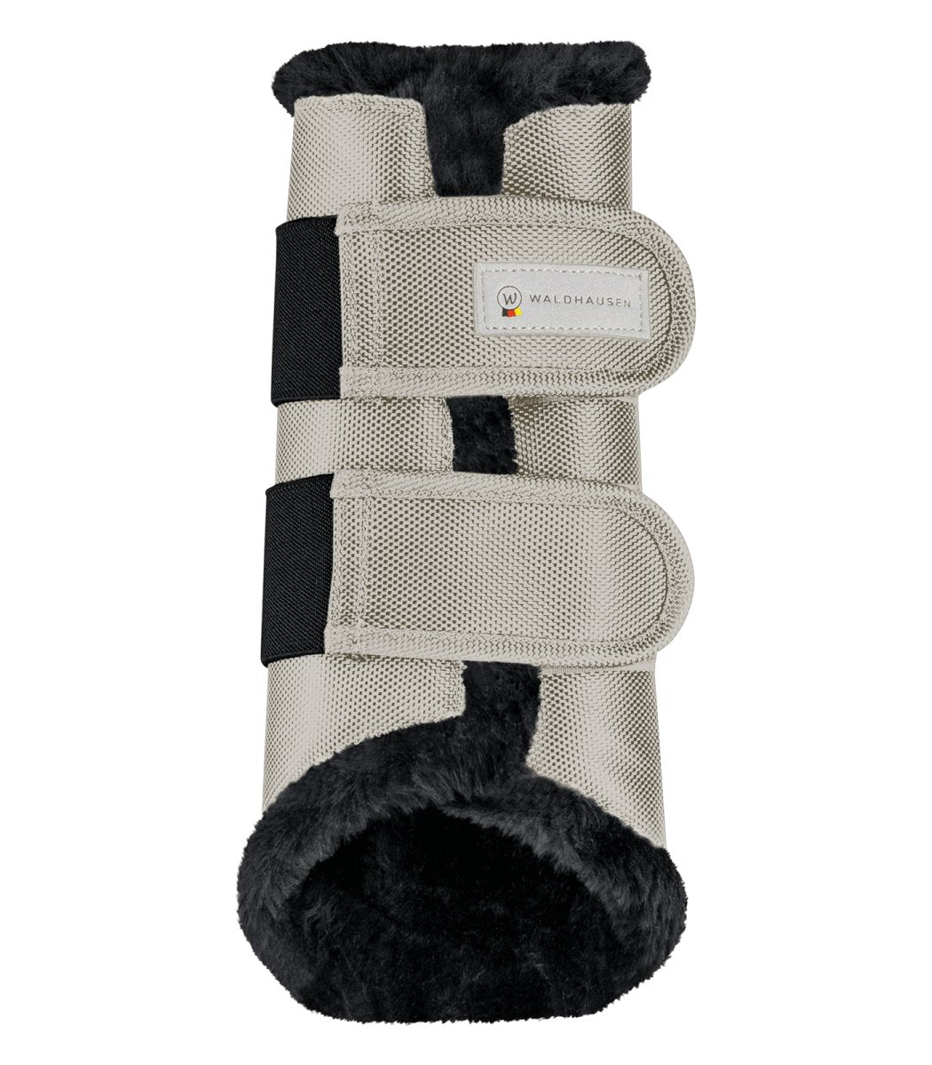 Se Waldhausen Comfort Gamacher m. fake fur - Sand/sort hos animondo