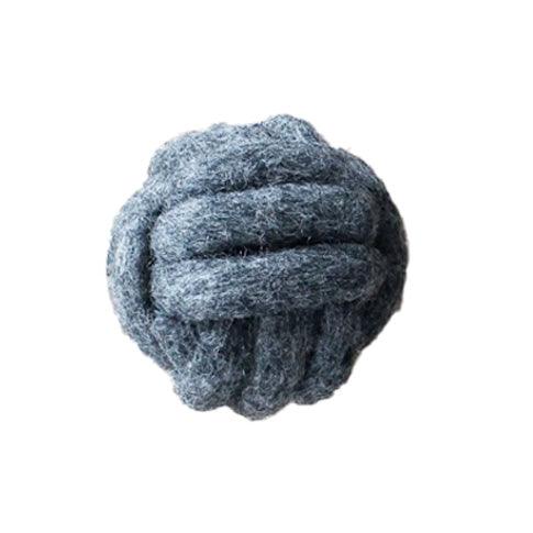 Billede af Wooldot Knotted Dog Ball Charcoal Grey