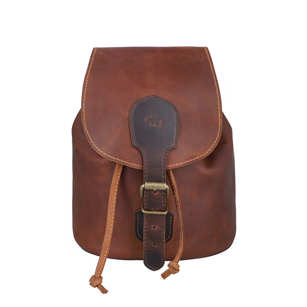 durable leather backpack