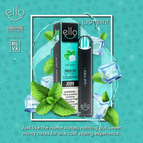 ELLO JUST MINT DISPOSABLE VAPE