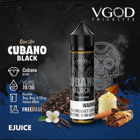 CUBANO BLACK BY VGOD
