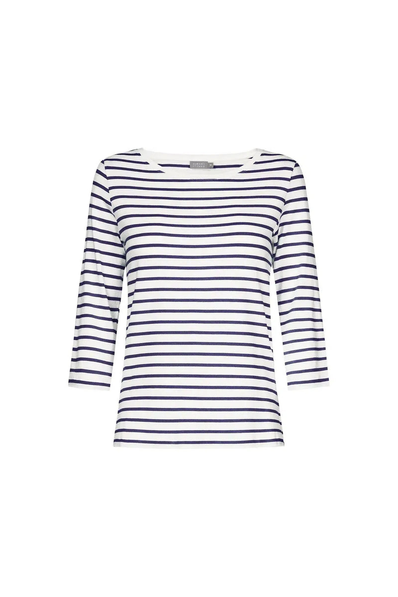 No Man's Land | Gestreept Shirt Driekwart Mouw-Le Marais