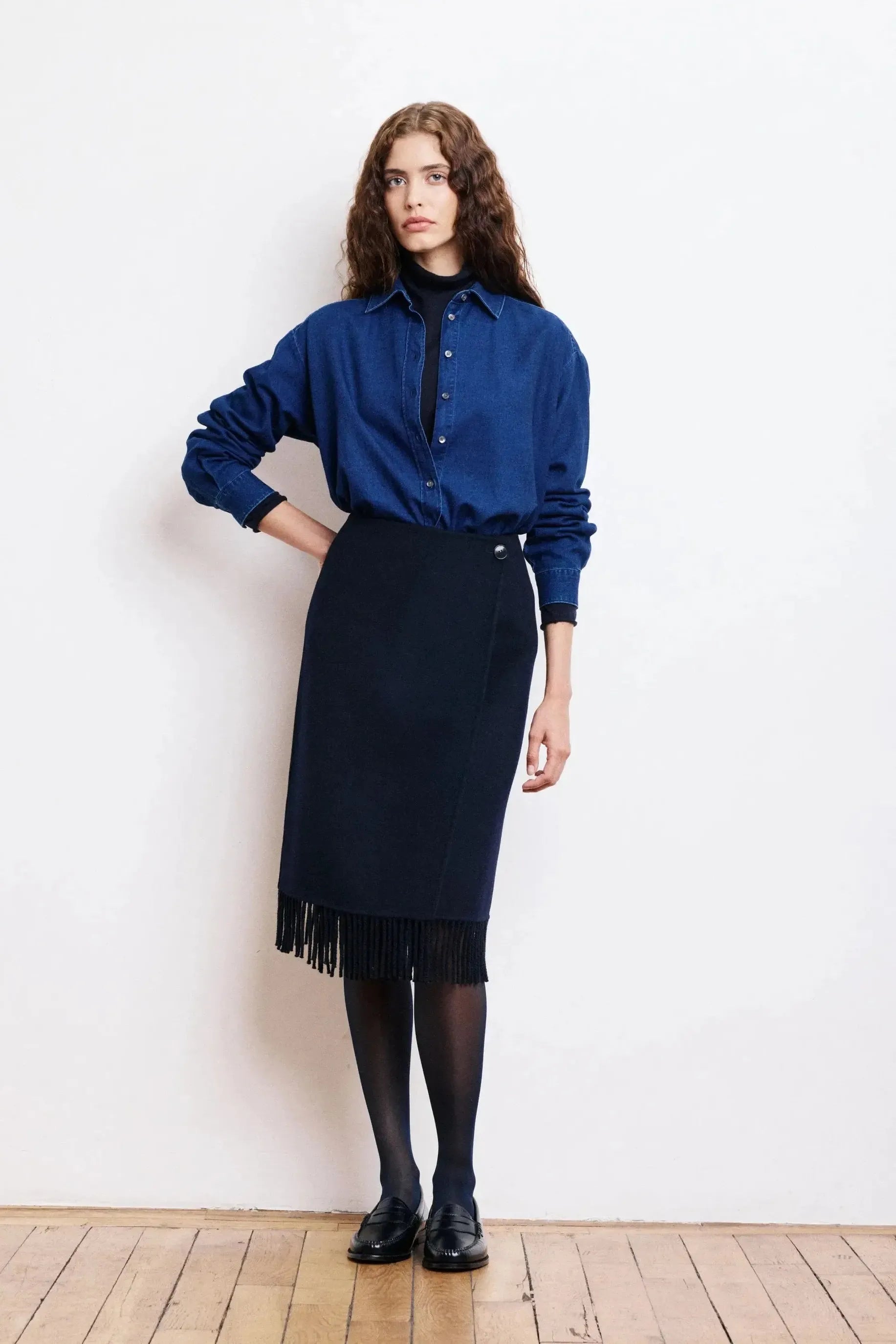 Relaxed Fit Blouse-Le Marais