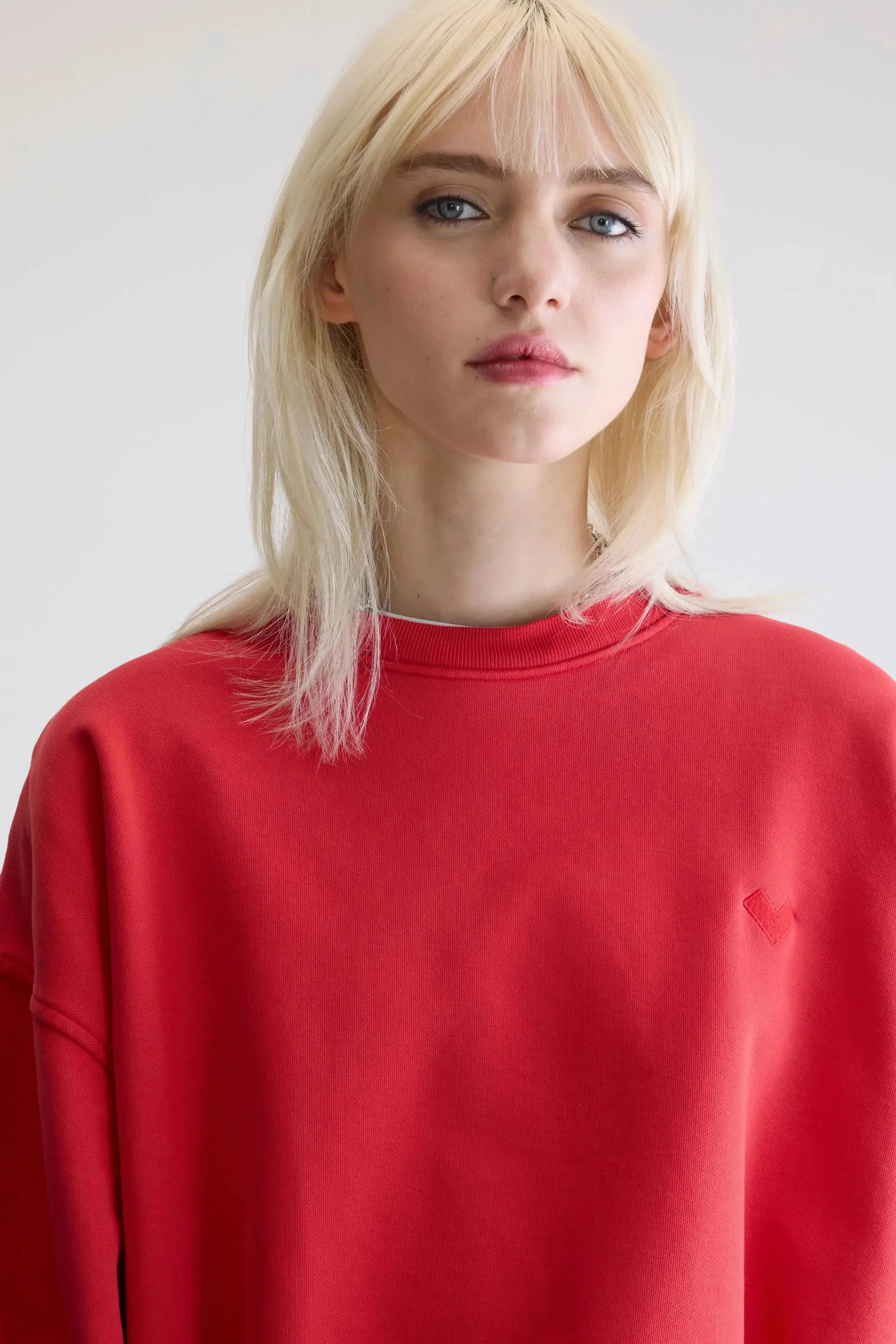 Relaxed Cropped Sweatshirt Fancy-Le Marais