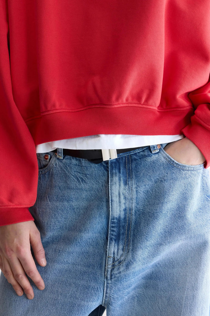 Relaxed Cropped Sweatshirt Fancy-Le Marais