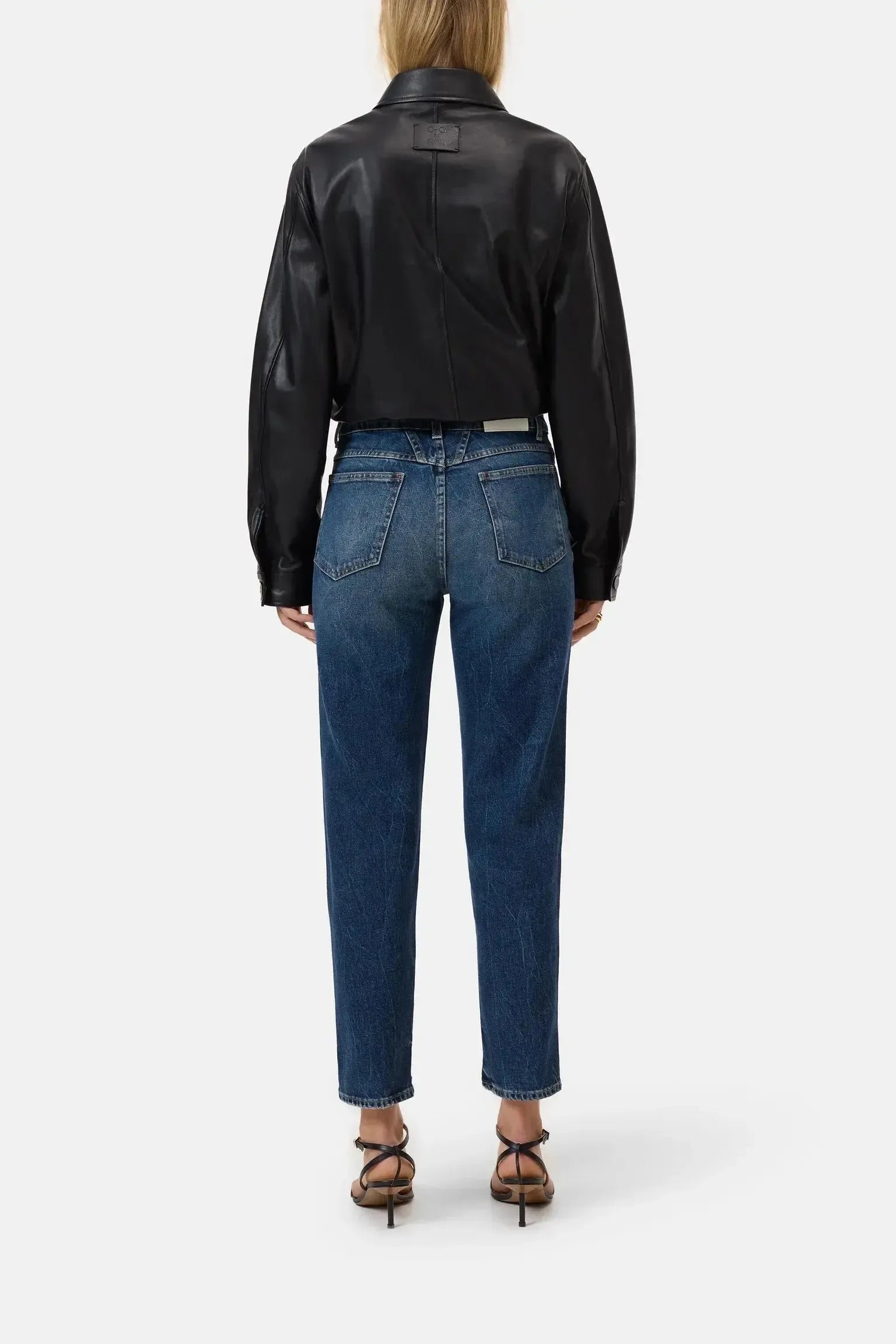 Jeans Pedal pusher Dark Blue-Le Marais