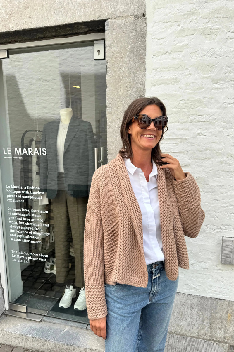 Grof Gebreid Met Patentsteek-Le Marais