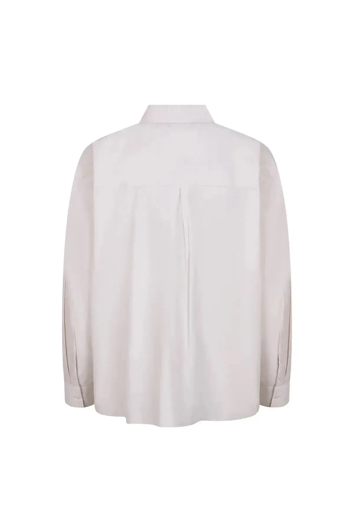Popline Blouse Ibine Mineral Grey-Le Marais