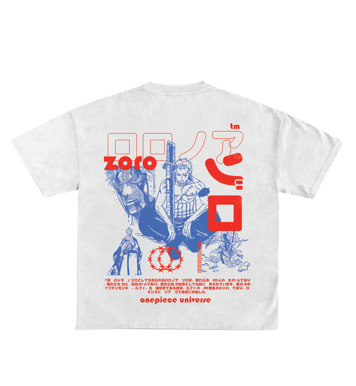Zoro Designed Graphic Tshirt - STREETWEAR