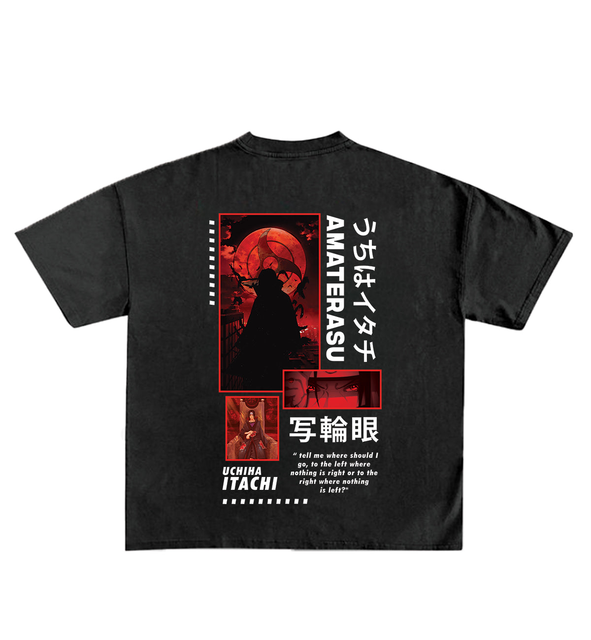 Itachi Designed Graphic Tee - STREETWEAR