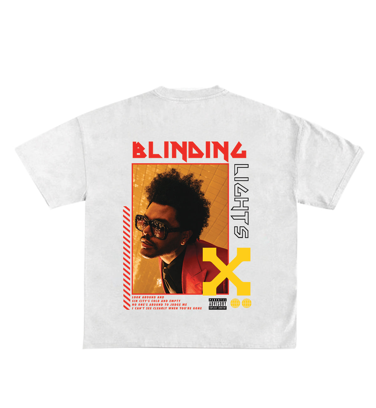 Binding Light Designed Graphic Tee - STREETWEAR