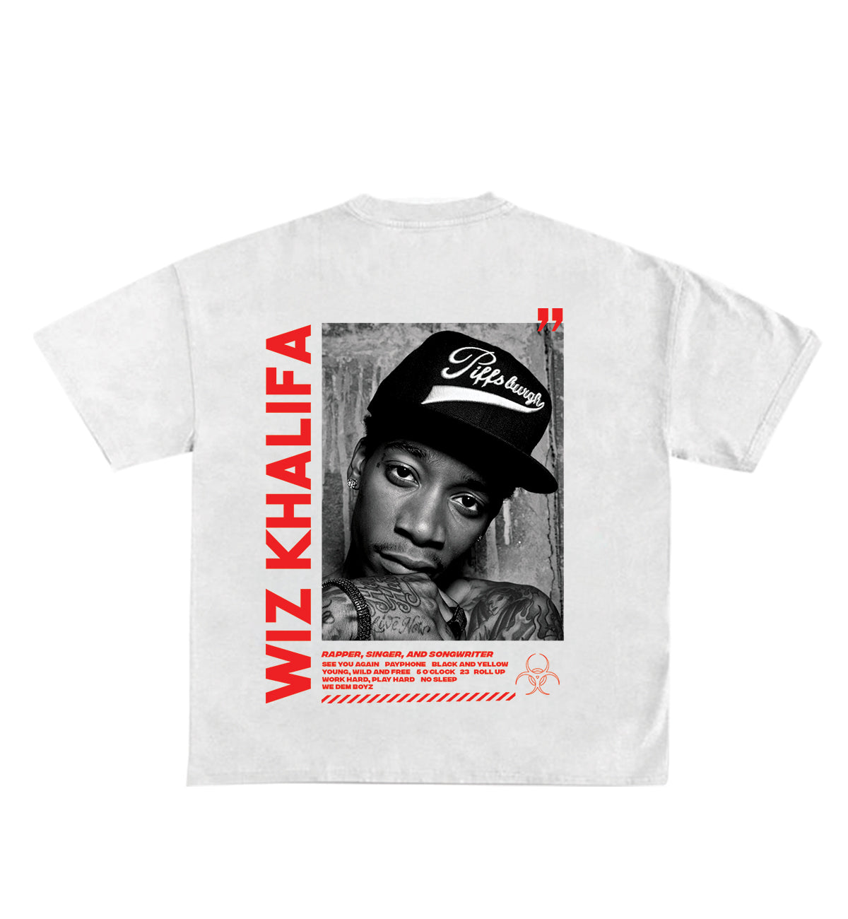 Wiz Khalifa Designed Graphic Tee - STREETWEAR