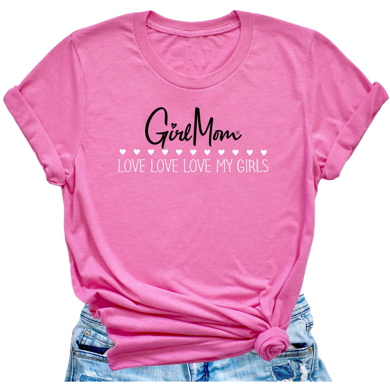 girl mom t shirt