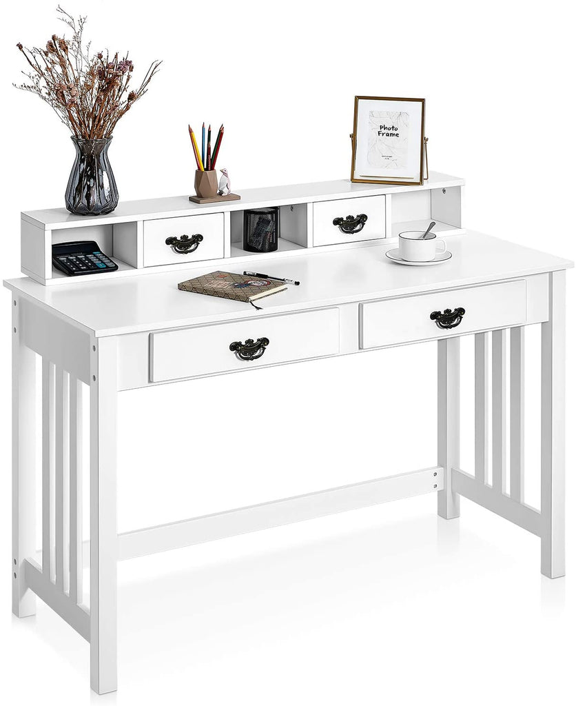 homfa white desk