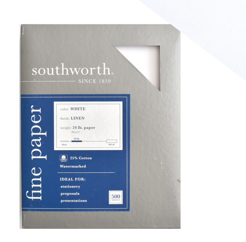 Vintage Southworth copy Manifold Typing Paper Set of 10 Sheets 