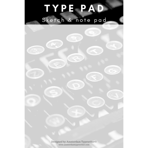 Typing Paper Pad Kertas Typing Note Pad Note Typing Paper A4 空白