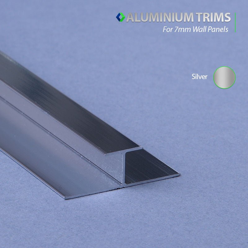 Aluminium H Join Trim - 7mm – Cladding Direct