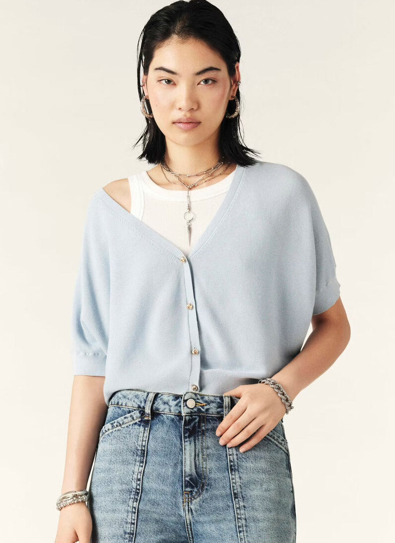 Basem Short-Sleeve Cardigan