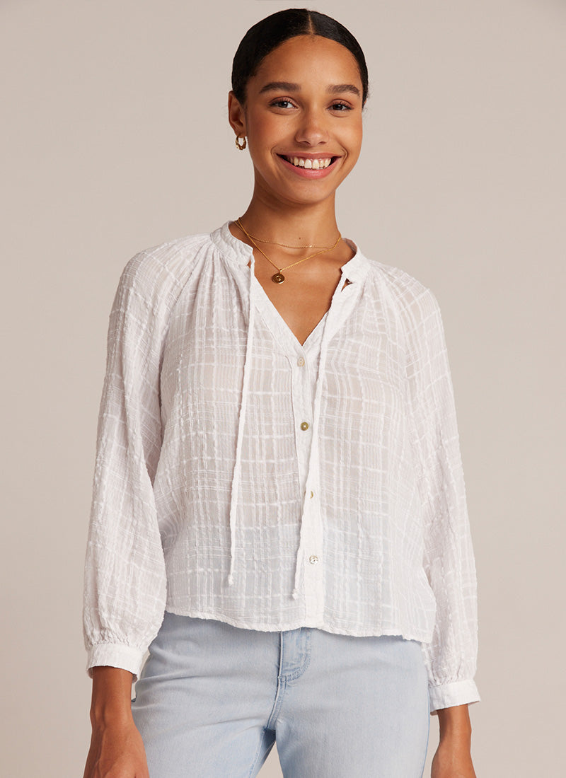 Full Sleeve Raglan Button-Down Shirt