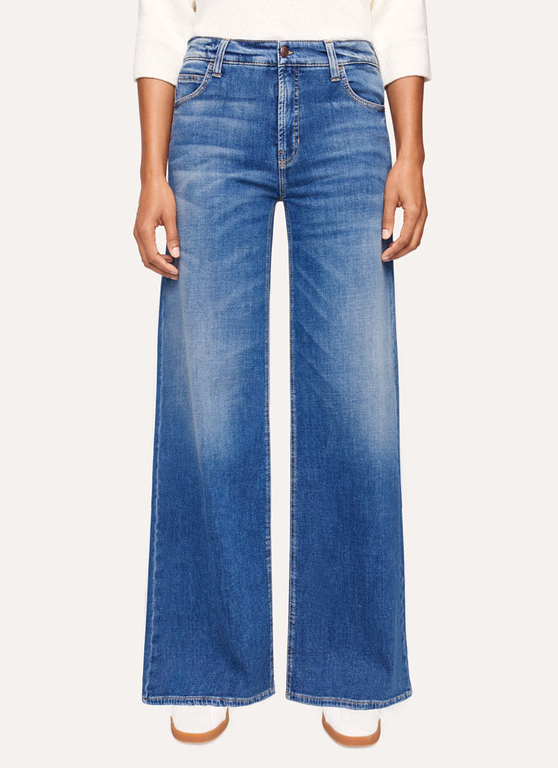 Palazzo Cropped Jean