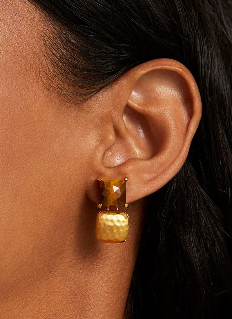 Nomad Square Droplets Earrings