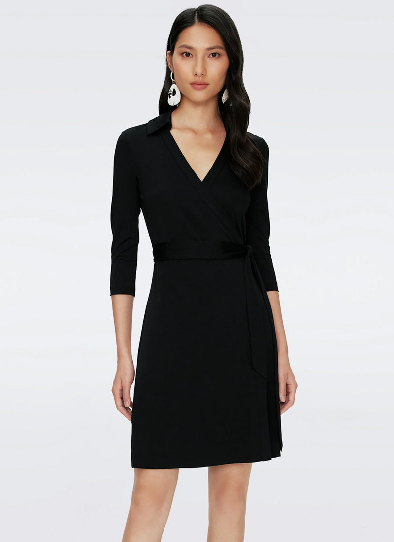 Jeanne Wrap Mini Dress