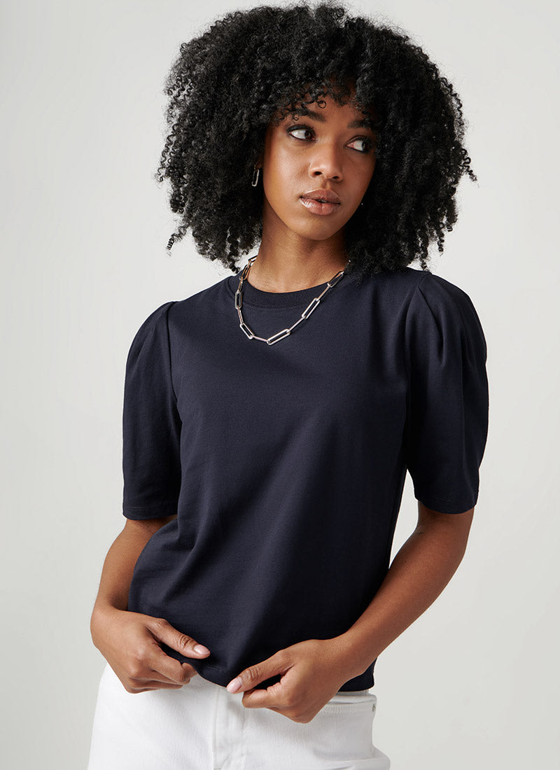 Draped Femme Short Sleeve T-Shirt