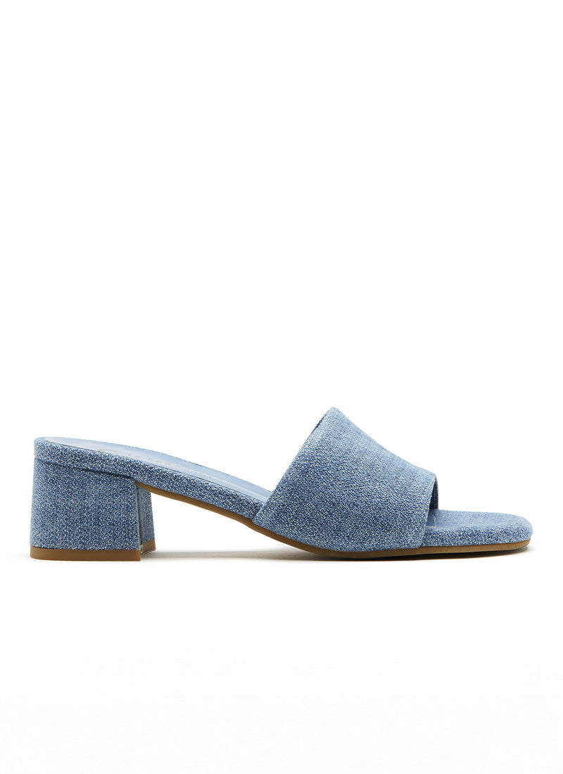 Frida Denim Mule