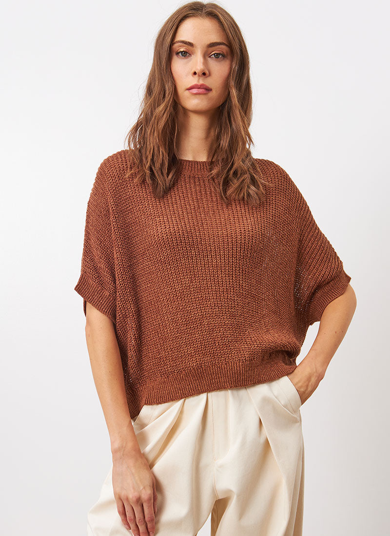 Emersyn Short-Sleeve Knit