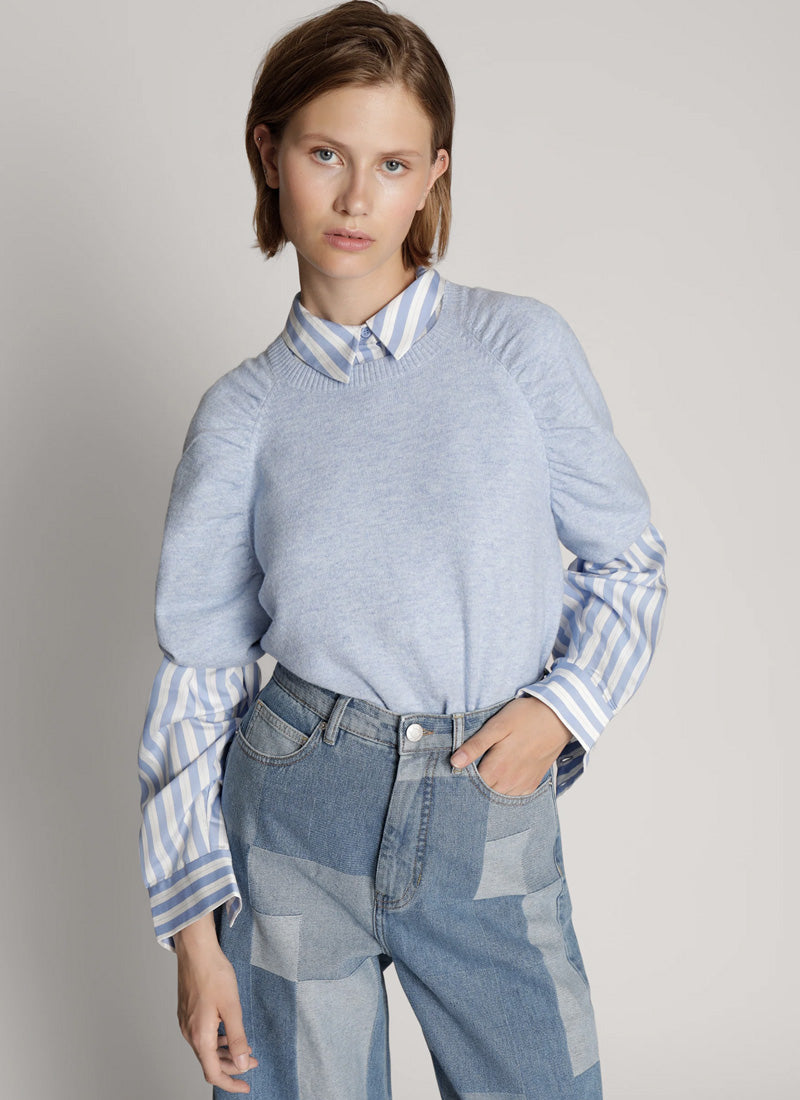 Manya Short-Sleeve Sweater
