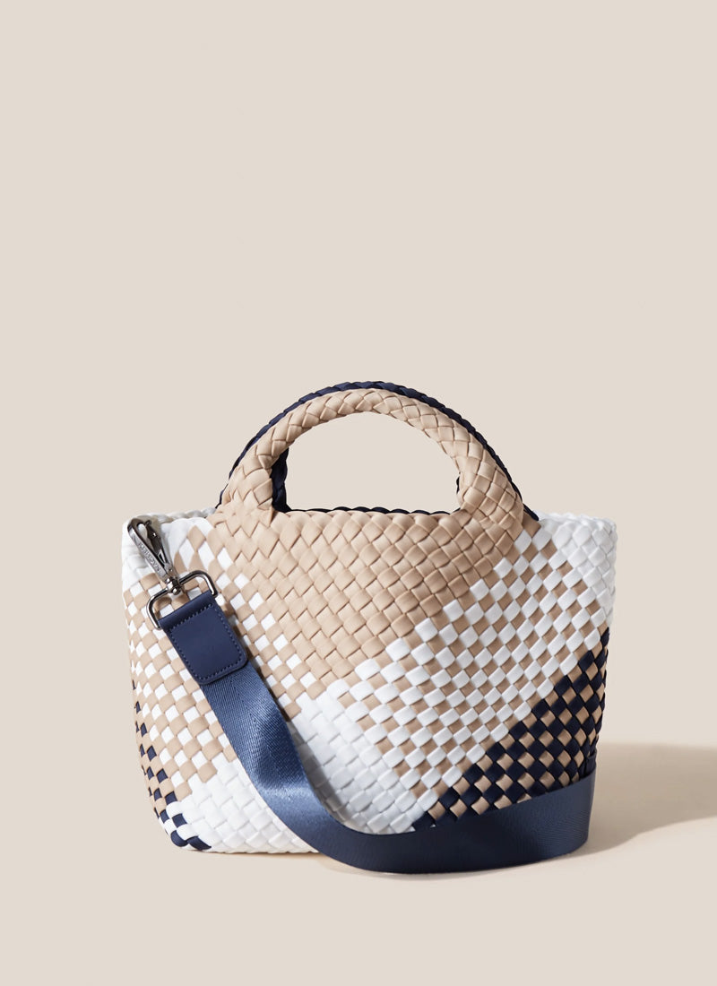 St Barths Small Graphic Geo Tote Bag