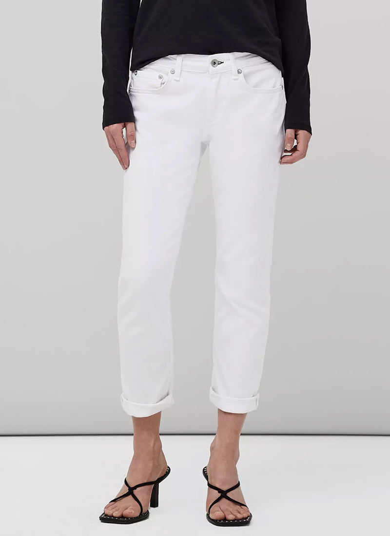 Dre Low-Rise Slim Boyfriend