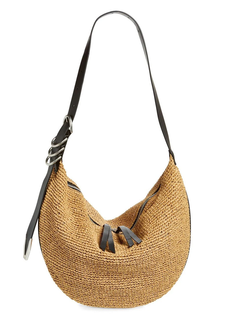 Spire Hobo Straw Bag