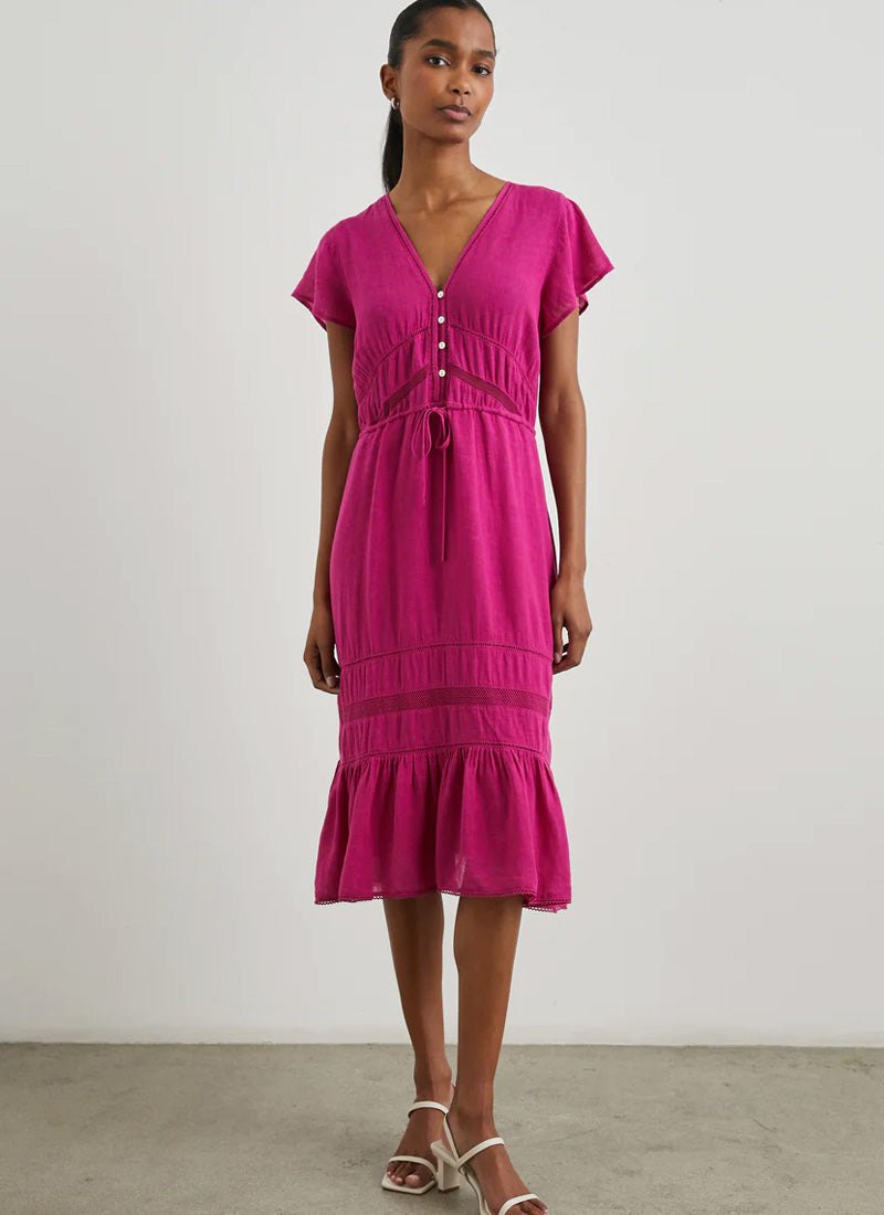 Kiki Luxe Linen Dress