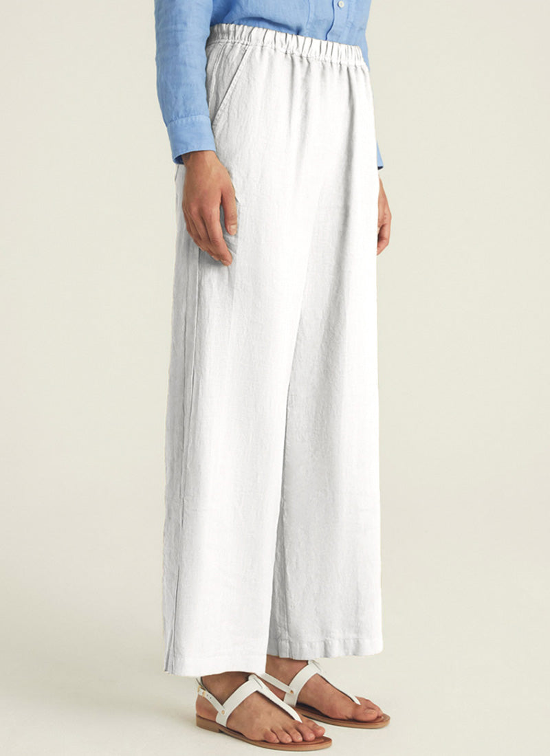 Pull-On Linen Pant